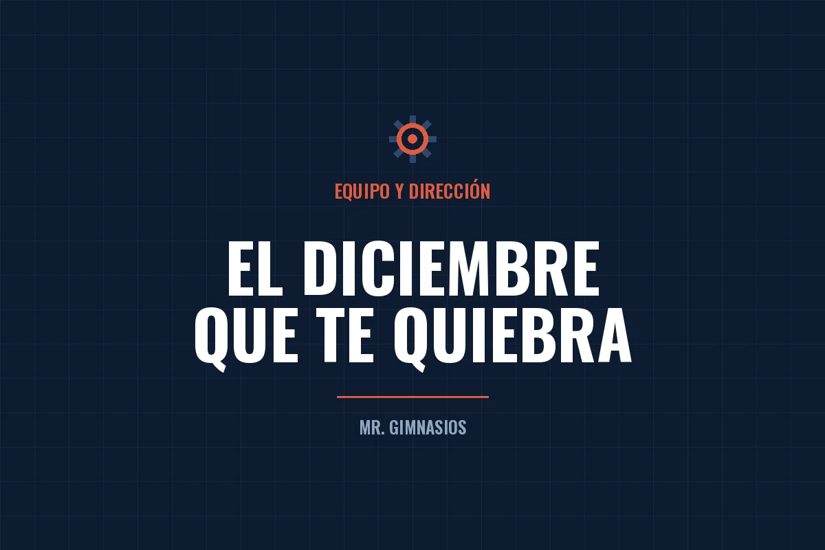 Portada del artículo: Aguinaldo, PTU y vacaciones: el diciembre del gimnasio