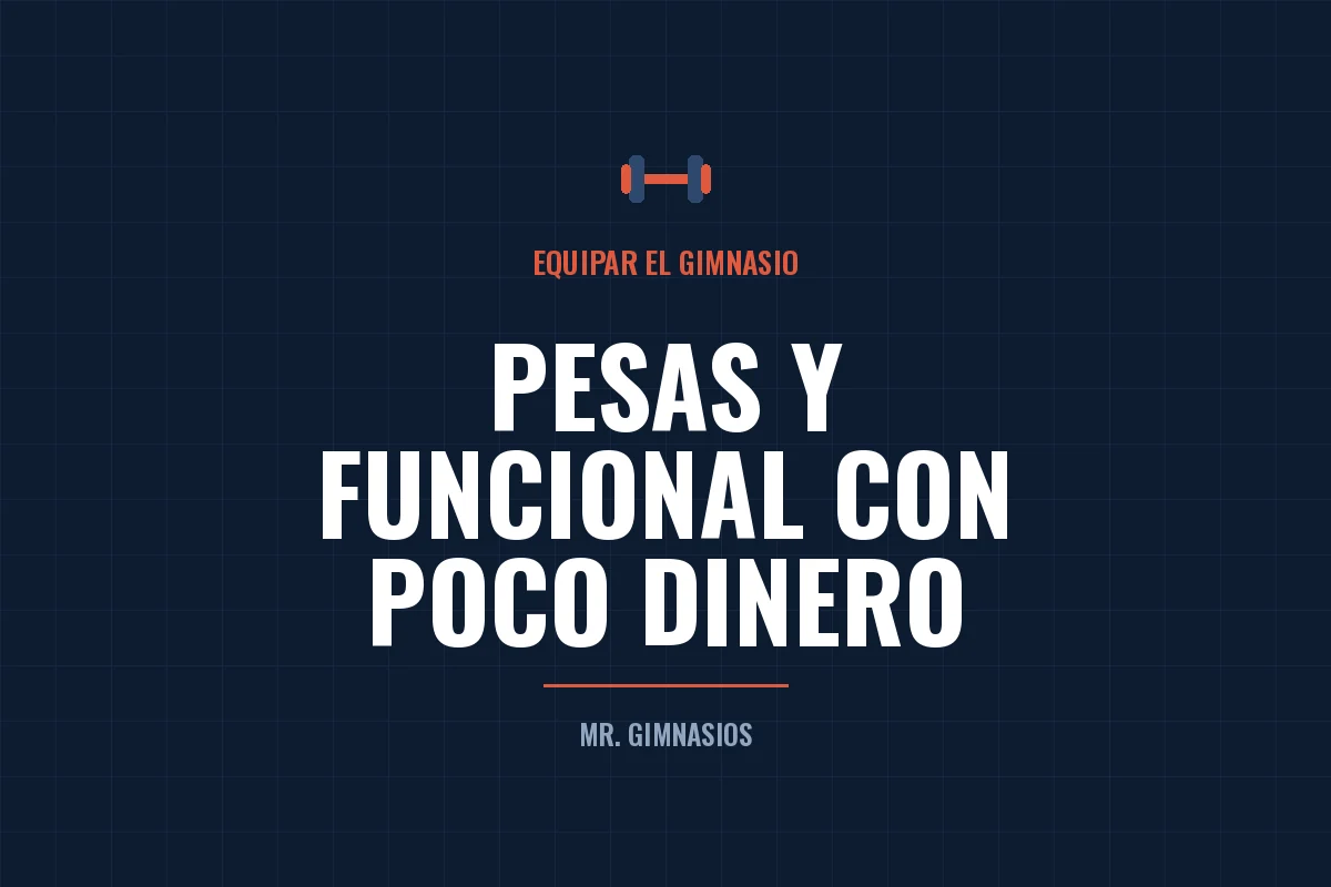 Portada del artículo: Cómo armar un gimnasio de pesas y funcional con poco dinero