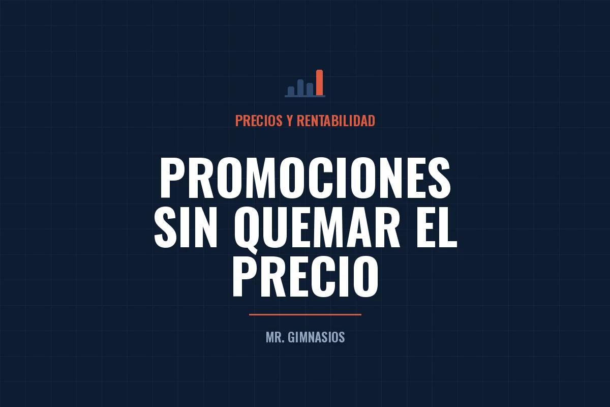 Portada del artículo: Promocionar tu gimnasio sin quemar el precio