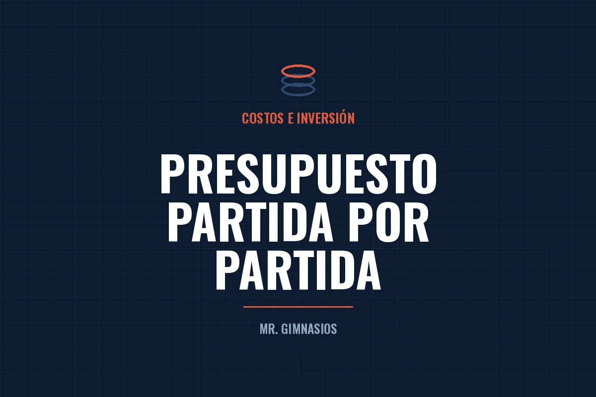Portada del artículo: Presupuesto real para abrir un gimnasio de 80 a 250 m²